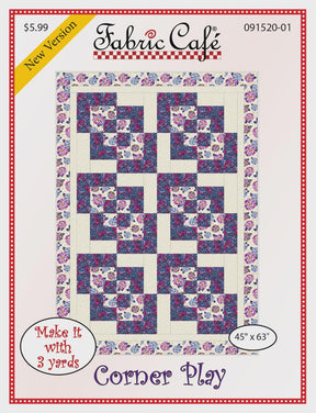 Corner Play Pattern by Fabric Cafe 45" x 63" FC091520-01 Bin MP