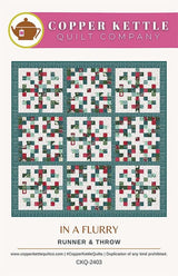 In A Flurry Quilt pattern CKQ-2403 By Sarah Sumbera For Copper Kettle Quilt Company