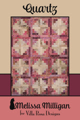 Quartz Printed Pattern by Melissa Milligan for Villa Rosa Designs Size 60" x 80"