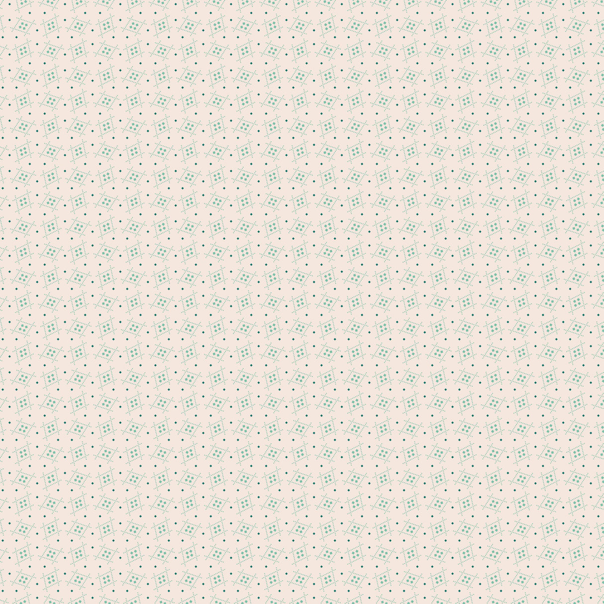 a repeating pattern of small green and white dots arranged in a grid-like fashion. The pattern is composed of numerous small squares, creating a visually striking and intricate design. The image does not contain any text or other discernible objects, and the arrangement of the dots and squares is consistent throughout the entire image.