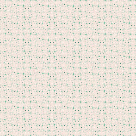 a repeating pattern of small green and white dots arranged in a grid-like fashion. The pattern is composed of numerous small squares, creating a visually striking and intricate design. The image does not contain any text or other discernible objects, and the arrangement of the dots and squares is consistent throughout the entire image.