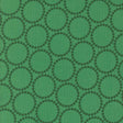 a repeating pattern of green circles on a green background.