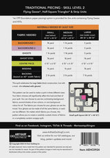 The Haunted Cabin Quilt Pattern Booklet by Art East Quilting Co AEHC0924