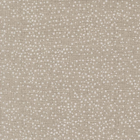 The image is a close-up of a textured fabric with small white dots or dots scattered across it, creating a speckled or speckled appearance.
