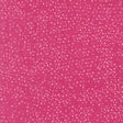 The image is a close-up of a pink fabric with small white dots or specks scattered across it, creating a textured and speckled appearance.