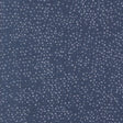 The image is a close-up of a dark blue fabric with numerous small white dots scattered across it, creating a speckled or speckled pattern.