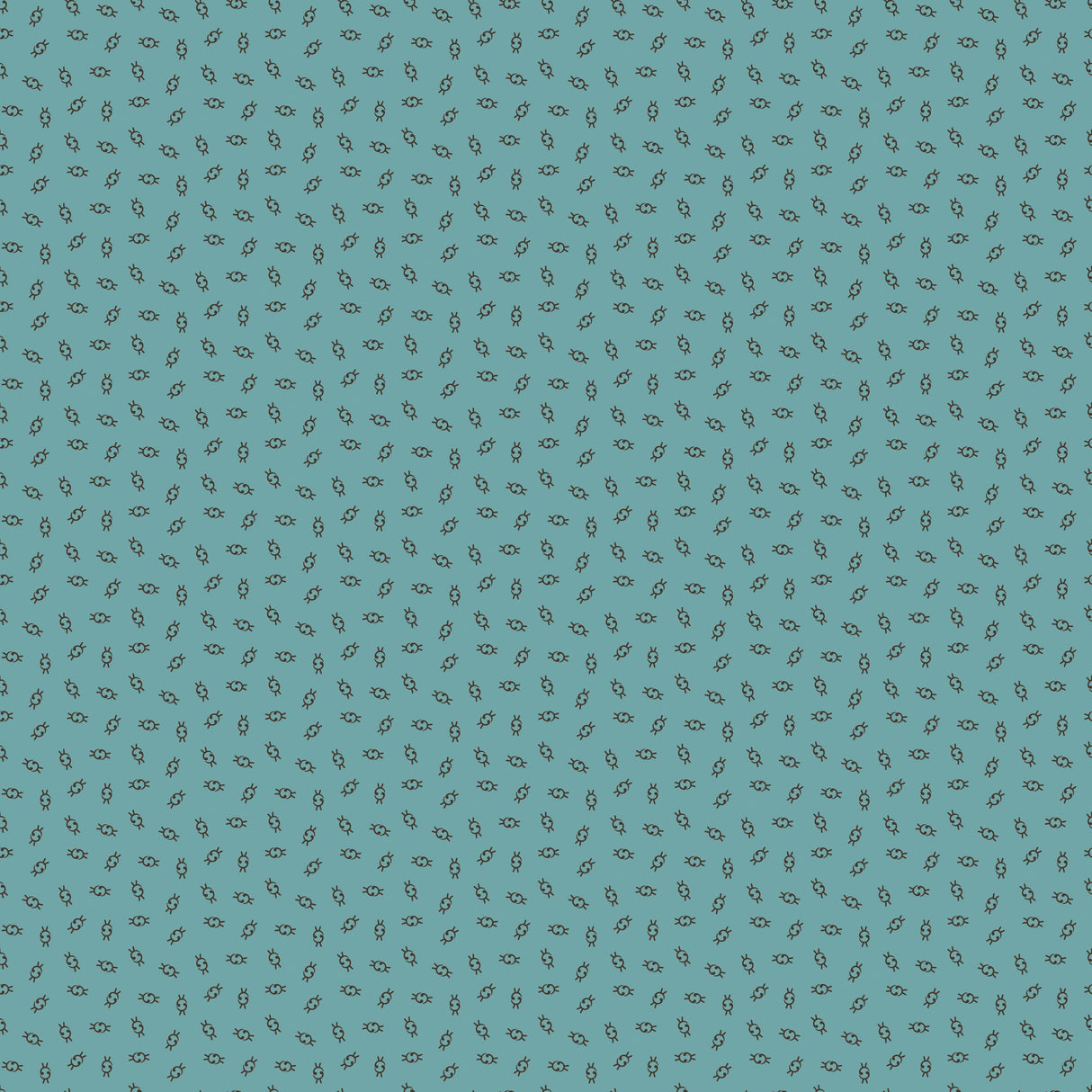 a repeating pattern of small black dots on a light blue background.