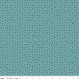 a repeating pattern of small black dots on a light blue background.