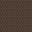 a repeating pattern of small white flowers or leaves against a brown background.