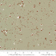 The image is a fabric with a speckled pattern in shades of brown and beige.