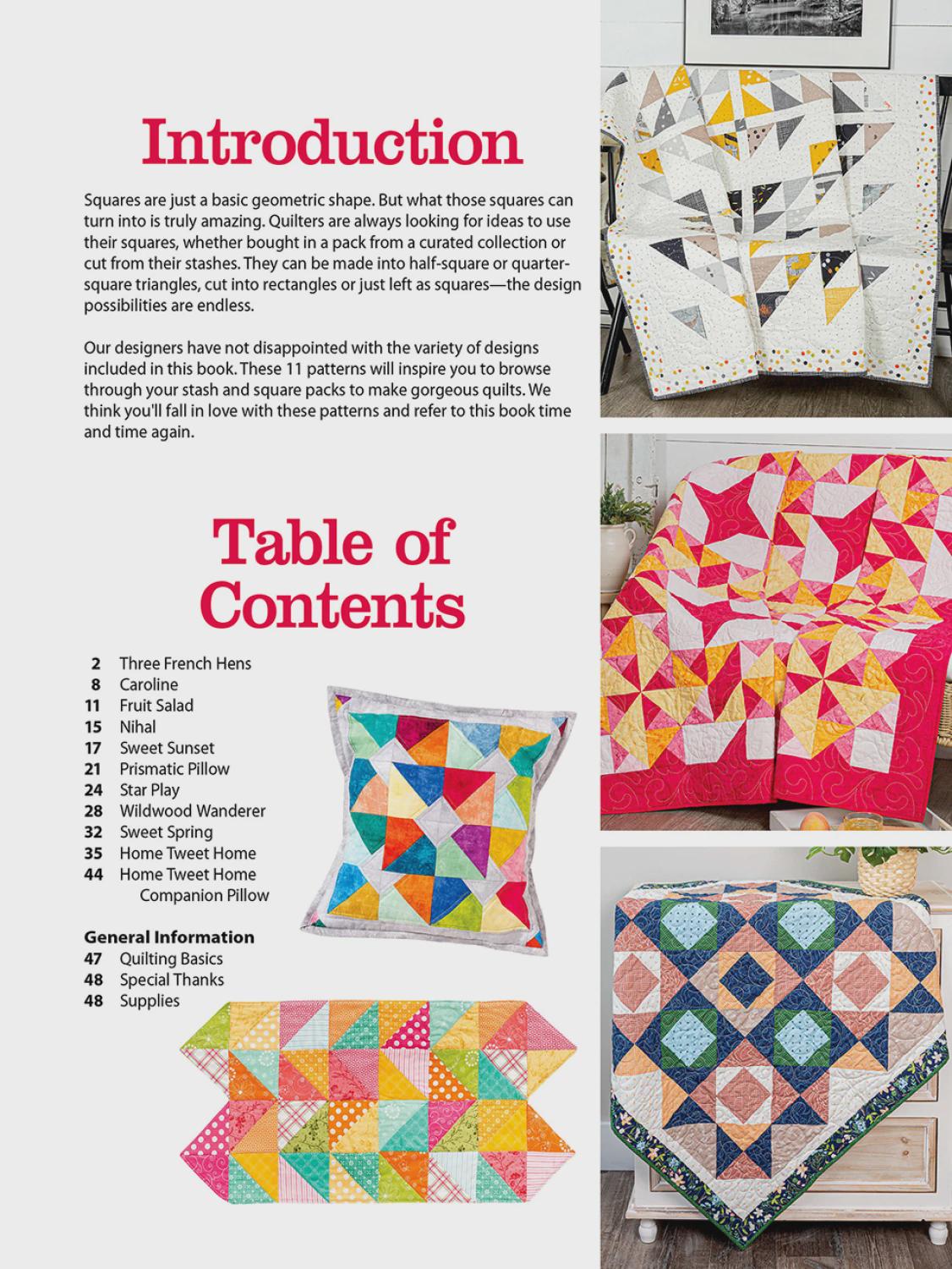 Fun With Squares # 1415171 By Annie's - Soft Cover Book