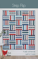Strip Flip Quilt Pattern by Cluck Cluck Sew CCS228