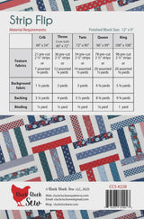 Strip Flip Quilt Pattern by Cluck Cluck Sew CCS228