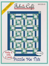 Puzzle Me This Pattern by Fabric Cafe 43.5" x 58.5" FC091535-01 Bin MP