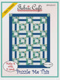 Puzzle Me This Pattern by Fabric Cafe 43.5" x 58.5" FC091535-01 Bin MP