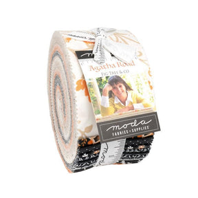 Agatha Road Jelly Roll 35410JR by Fig Tree Co For Moda Fabrics