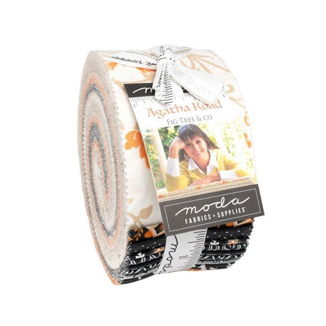 Agatha Road Jelly Roll 35410JR by Fig Tree Co For Moda Fabrics