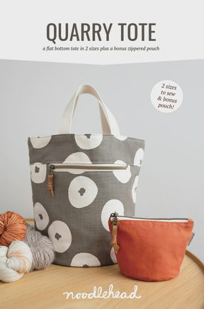 Quarry Tote Pattern AG556 From Noodlehead By Anna Graham