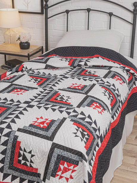 Creative Log Cabin Quilts From Annie's # 1414971 Printed soft cover book