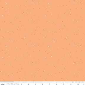 The image is a fabric with a pattern of small white dots or stars scattered across it, creating a starry or speckled appearance.