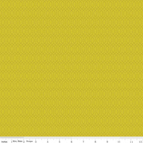 The image is a repeating pattern of yellow hexagons on a yellow background.