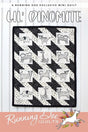 Lil' Dinomite Paper Mini Quilt Pattern by Running Doe for Villa Rosa Designs 11 1/2" x 15"