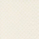 a repeating pattern of white flowers or leaves on a light beige background.
