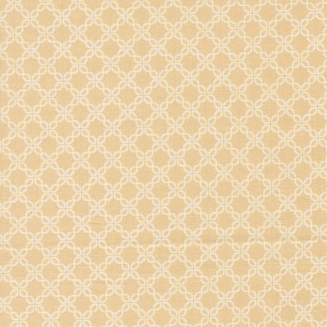a repeating pattern of white diamond shapes on a beige background.
