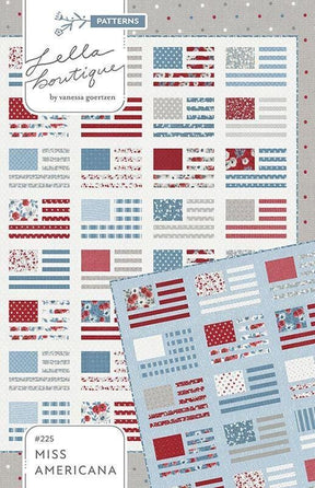 Miss Americana Printed Pattern by Vanessa Goertzen for Lella Boutique LB 225