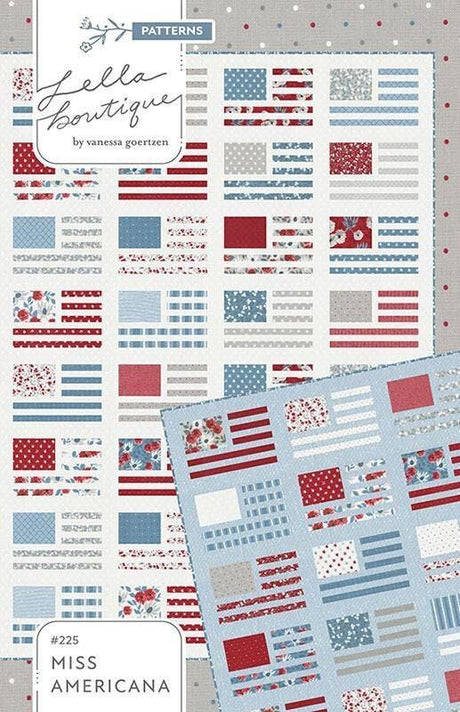Miss Americana Printed Pattern by Vanessa Goertzen for Lella Boutique LB 225
