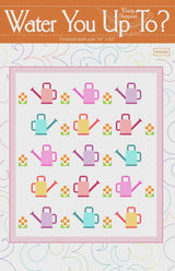Water You Up To? WS99 By Wendy Sheppard Printed Pattern Only Finished 54" x 62"