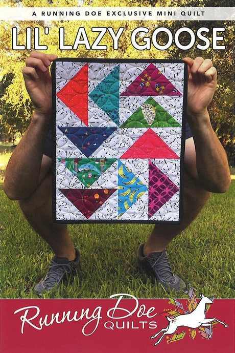 Lil Lazy goose Printed Pattern Villa Rosa Designs Size 12" x 15"
