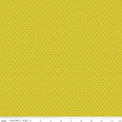 The image is a repeating pattern of small white dots on a yellow background.