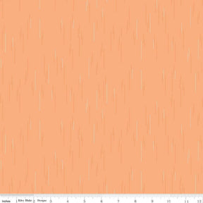 The image is a repeating pattern of small white lines or dots on a peach-colored background.