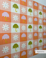 Chance of Rain Quilt Pattern PPP47 from Pen & Paper Patterns By Lindsey three sizes