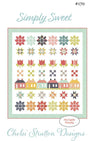 Simply Sweet Quilt pattern only CSD170 by Chelsi Stratton Designs 58.5" x 66.5"