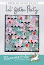 Lil' Gator Party Paper Mini Quilt Pattern by Running Doe for Villa Rosa Designs 20" x 25"