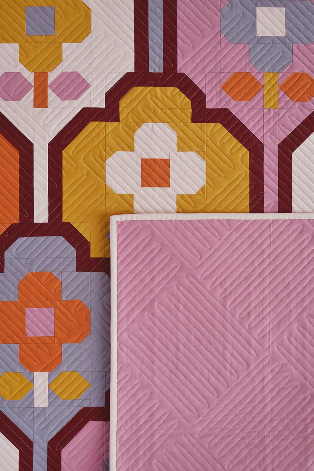 Wallflower Quilt Pattern PPP25 from Pen & Paper Patterns By Lindsey Neill