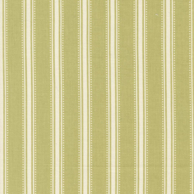 a repeating pattern of green and white vertical stripes.