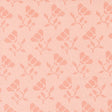 a repeating pattern of pink flowers with leaves, creating a visually appealing and harmonious design.