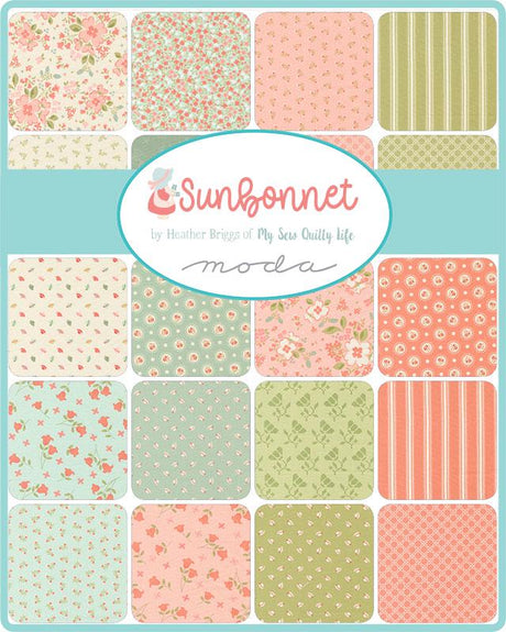 The image is a collage of various colorful fabric patterns, including floral, polka dot, and striped designs, arranged in a grid format.