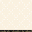 The image is a repeating pattern of small white flowers or daisies against a light beige background.