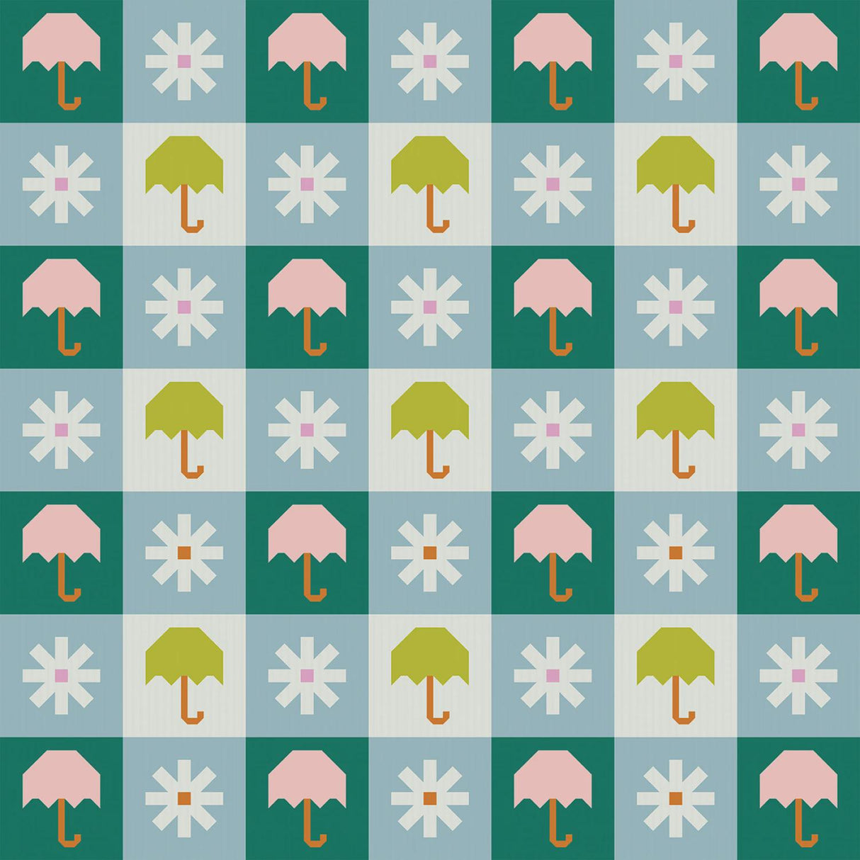 Chance of Rain Quilt Pattern PPP47 from Pen & Paper Patterns By Lindsey three sizes