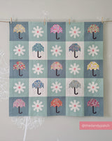 Chance of Rain Quilt Pattern PPP47 from Pen & Paper Patterns By Lindsey three sizes