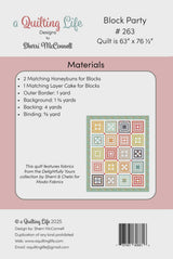 Block Party Quilt Co Witches Feet Table Runner Pattern P275-WITCHESFEET