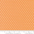 a repeating pattern of small white dots on an orange background.