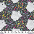 Graywork Just Bearly by Tula Pink for Free Spirit Fabrics PWTP261.Carbon Sold in 1/2 yard increments