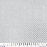 True Colors Graywork Tiny Dots Fog Yardage PWTP185.fog by Tula Pink Sold in 1/2 yard Increments