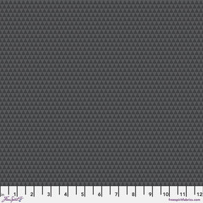 True Colors Graywork Kinda Shady Carbon Yardage PWTP263.Carbon by Tula Pink Sold in 1/2 yard Increments