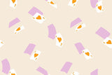 a repeating pattern of playing cards, specifically aces, against a light background.